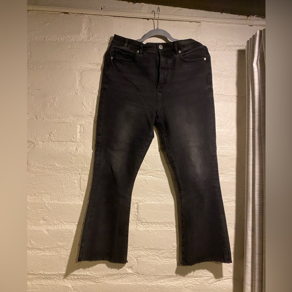 Loft high rise flare jeans
